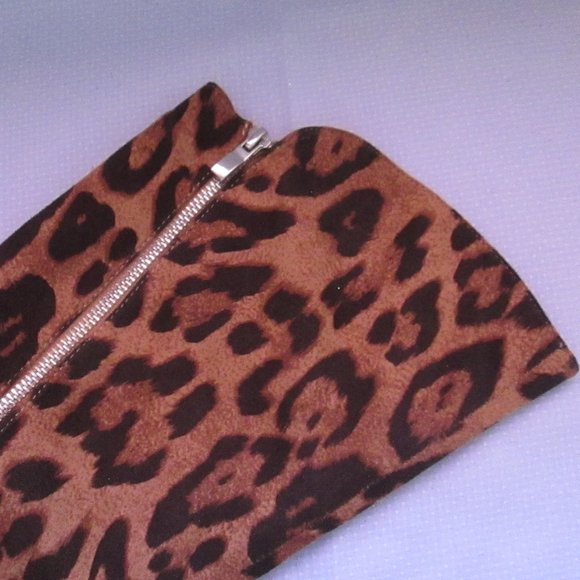 💖JOURNEE COLLECTION KERIN ANIMAL PRINT KNEE HIGH BOOTS; SZ 7 NEW 💖 - Picture 7 of 16